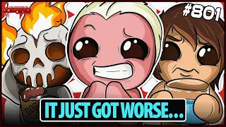 This run just KEEPS GETTING WORSE! - The Binding Of Isaac: Repentance Ep. 801
