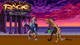 Primal Rage - Blizzard Playthrough (SNES)