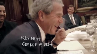 David Blaine President George W  Bush Card Trick  Real or Magic