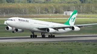 Plane Spotting at Dusseldorf Airport, A330's, A350, A380 | 19-09-18