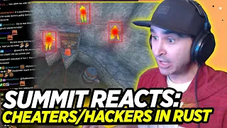 Summit1g Reacts to CHEATERS in RUST