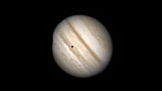 Jupiter, Great Red Spot, Io and its shadow