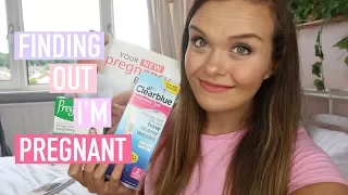 FINDING OUT I'M PREGNANT - HOW I FOUND OUT I WAS PREGNANT WITH BABY NUMBER 3