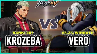 KOF XV 🔥 Krozeba (Haohmaru/Goenitz/Darli) vs Vero (Yamazaki/Duo Lon/Isla)