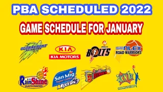 PBA schedule governors cup 2021 January 5 to 9 | PBA scheduled today