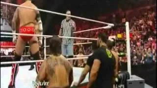 CM Punk vs Wade Barrett with Special Guest Referee John Cena Raw 01/24/11