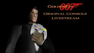 GoldenEye 007 N64 - 00 Agent Playthrough - Real N64 capture