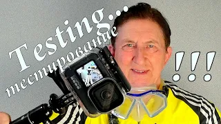 Russia.I,m testing an aquabox for an action camera GoPro.Тестирую аквабокс  для экшн камер Go Pro!