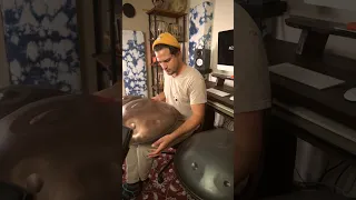 "Sliding Down" Handpan Cover // Adam Maalouf