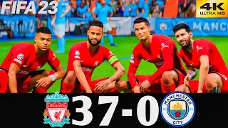 FIFA 23 - What Happen If Ronaldo Messi Neymar And Mbappe Play Together On Liverpool