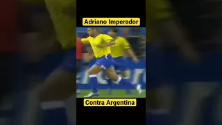 Adriano 🎯contra Argentina #shorts 👍