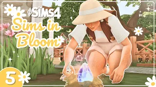 🌼Planting crystals & moonlit dinners!💎 | Let's play The Sims 4 Sims in Bloom Legacy Challenge!🌼