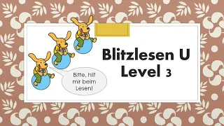 Blitzlesen U Level 3