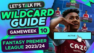 FPL GAMEWEEK 10 WILDCARD DRAFT & DISCUSSION | Fantasy Premier League Tips 2023/24