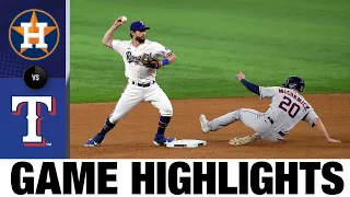 Astros vs. Rangers Game Highlights (9/15/21) | MLB Highlights