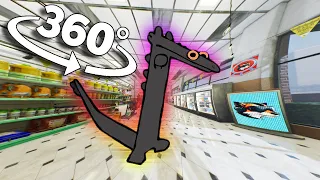 Toothless Dance in Supermarket 360 Degree | VR / 4K | ( Toothless Dragon Dancing Animation )