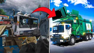 Repairing ABANDONED Garbage Truck in GTA 5 RP!