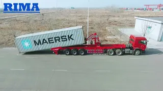 40ft container self-loading trailer