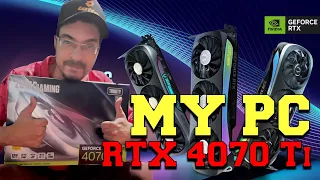 MY PC Review Ft RTX 4070Ti | Vlog