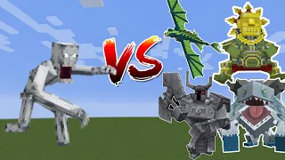 SCP-096 Vs Mowzie's Mobs Monsters in Minecraft