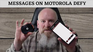 Motorola Defy  - How to Send a message, location, check in