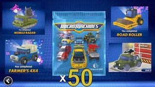 Micro Machines  - 50 packs opening!