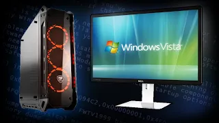 Установится ли Windows Vista на современный мощный ПК в 2023 году? Часть 1