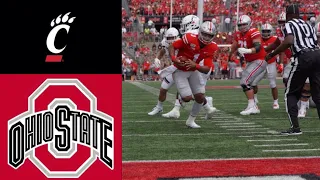 Cincinnati vs #5 Ohio State Highlights | NCAAF Week 2 | College Football Highlights