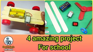 Top 4 Amazing DIY Toys | Homemade Toys Ideas | Gear Projects with Danial