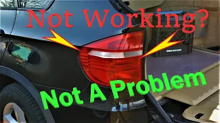 How To fix BMW X5 Tail Lights Rear lights not working Easy Fix