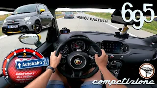 2023 Abarth 695 "Competizione" (180 KM) | V-MAX, 100-200 km/h. Prezentacja i próba autostradowa.