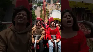 Wonderla Rides 😂 Watch full video on My Channel 🤣 #youtubeshorts #shorts #comedy #amusementpark