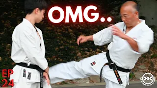 No One Has EVER Caught His Kick.. ｜Yusuke in Okinawa Season 2 Ep.24【Shuri Shorin Ryu】