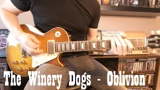 The Winery Dogs - Oblivion guitar cover - WITH TABS & TUTORIAL