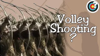 Did Archers Shoot in Volleys?