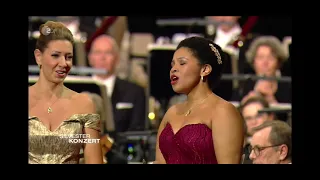 ZDF Silvesterkonzert 2023. J. Offenbach: Barcarole, Golda Schultz & Štěpánka Pučálková