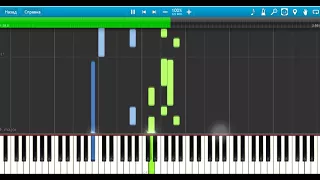 Гуцул - Весна  [Piano Tutorial] (Synthesia)