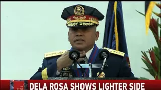 New PNP chief shows lighter side