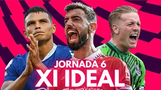 EL XI IDEAL DE LA JORNADA 6 DE LA PREMIER LEAGUE 22/23