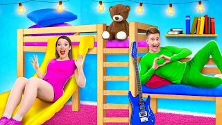 We Build a Bunk Bed | 24 Hours Challenge by Multi DO Challenge