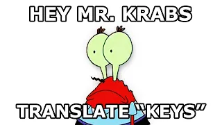 Hey Mr. Krabs, translate KEYS into Filipino