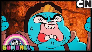 Nicole's Epic Barbarian Rage | The Master | Gumball | Cartoon Network