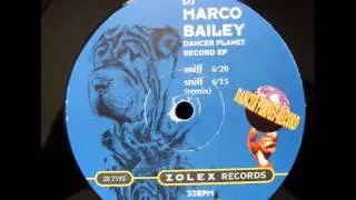 DJ Marco Bailey - Sniff (A1)