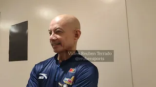 Rain or Shine coach Yeng Guiao talks about the Game 1 loss | PBA Philippine Cup semifinals