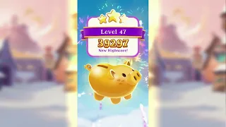 Bubble Witch 3 Saga | Levels 46 to 50 | 3 Stars