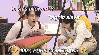 txt are not singers, they are COMEDIANS.