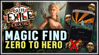 Pathfinder Caustic Arrow - How to Start Magic Find [Part 2] Path Of Exile - Crucible 3.21