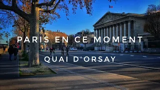 🇫🇷 WALK IN PARIS ( QUAI D'ORSAY ) 29/11/2020 PARIS 4K