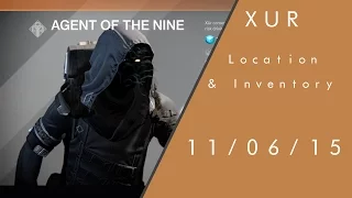 Where is Xur? Xur Location and Inventory [11/06/15]