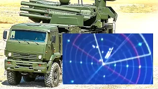 Rare footage of the Pantsir air defense missile system intercepting Ukrainian HIMARS missiles